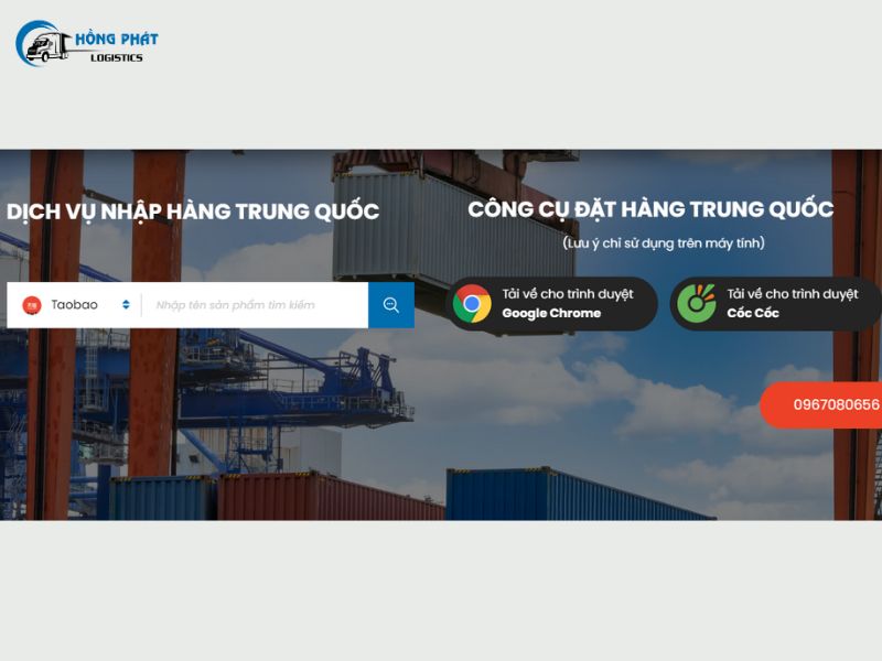 Hướng dẫn đặt hàng Taobao với Hồng Phát Logistics