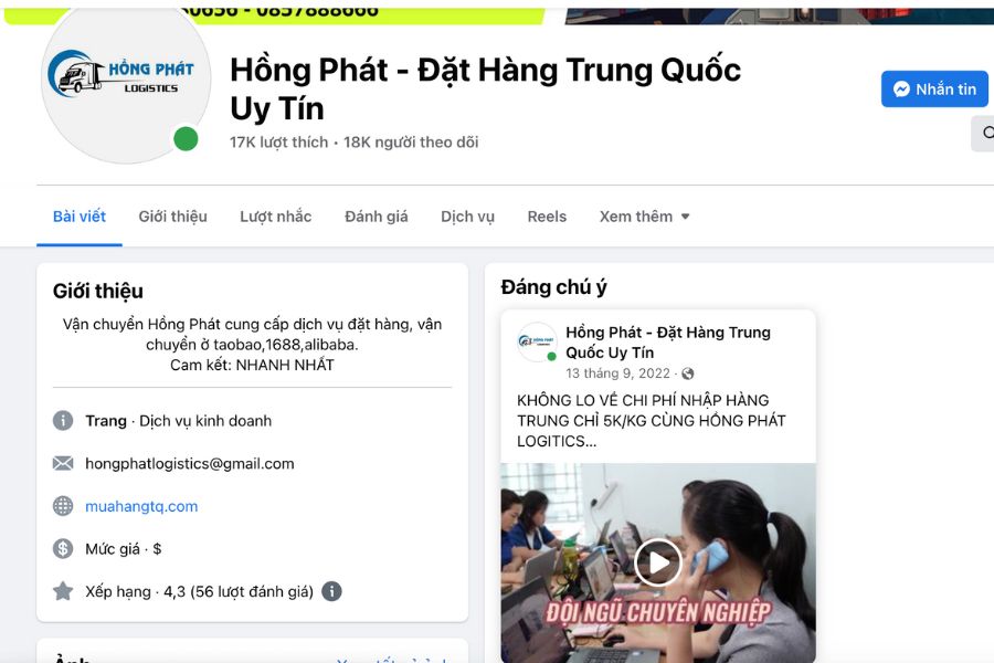 order quảng châu facebook