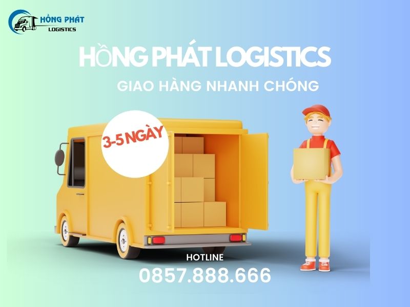 Hồng Phát Logistics giao hàng Trung Quốc về Việt Nam nhanh chóng