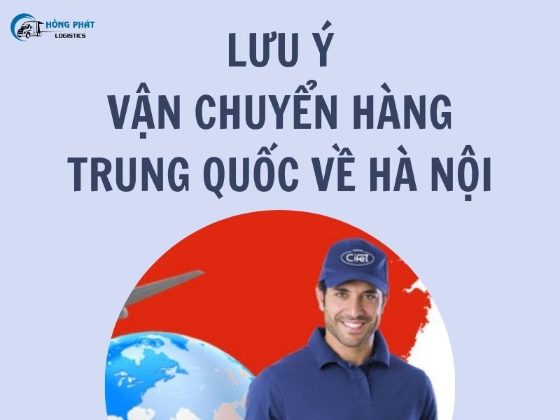 Vận chuyển hàng từ Trung Quốc về Hà Nội