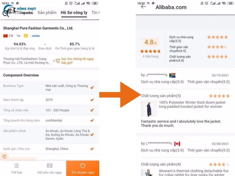 Kiểm tra nhà cung cấp có uy tín hay không trên Alibaba