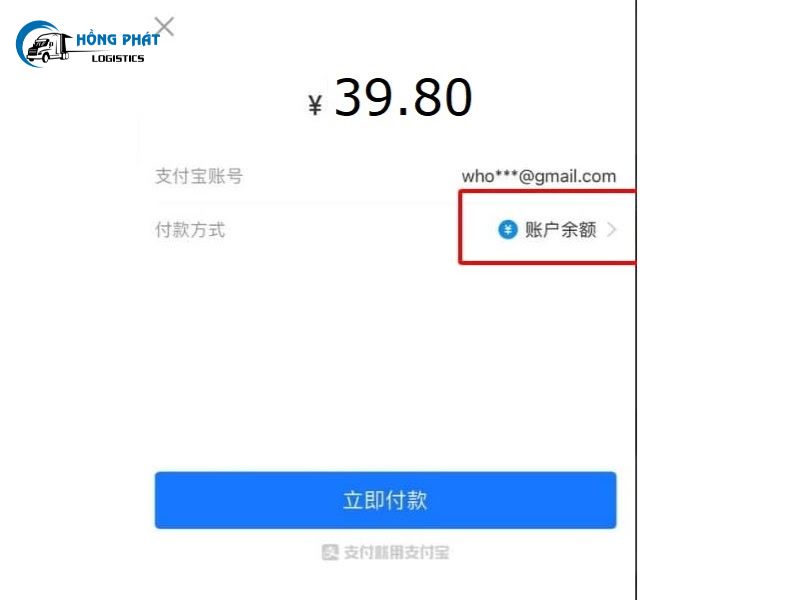 Thanh toán đơn hàng taobao có dễ không