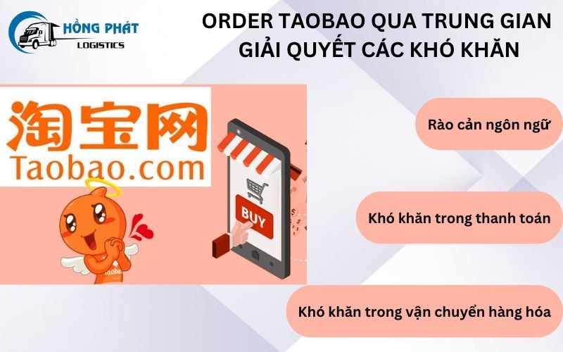 Order Taobao uy tín qua trung gian giúp giải quyết rào cản ngôn ngữ