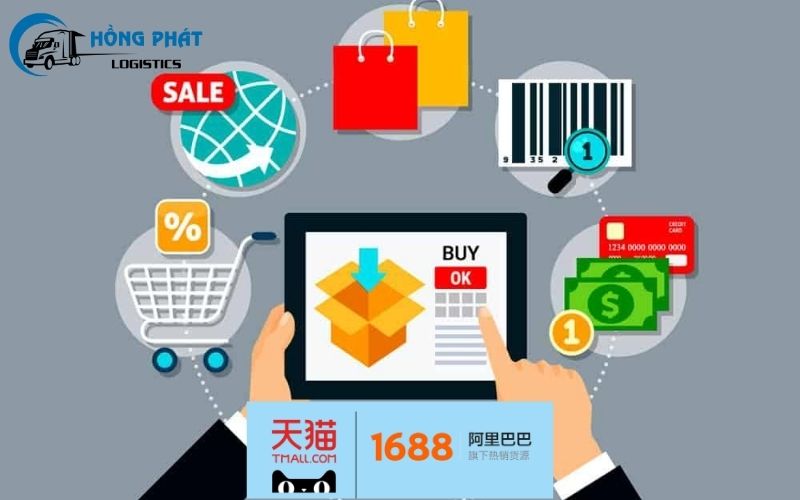 Sàn TMĐT Tmall - 1688 phổ biến, tiện dụng, giá tốt