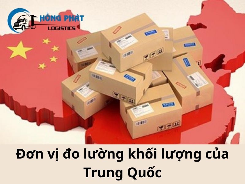 Trung Quốc có nhiều hệ đo lường khối lượng