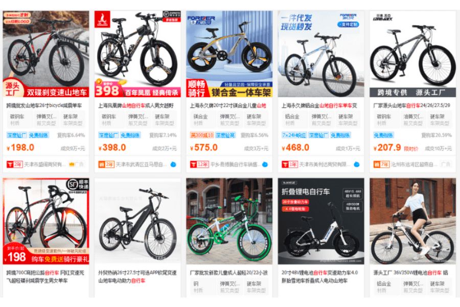 xe đạp thể thao Trung Quốc